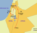 Holy Land and Jordan Map