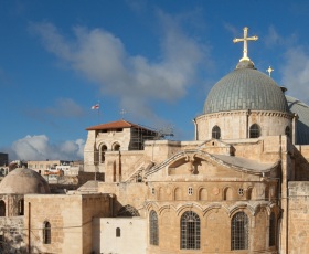 Exaltation of the Holy Cross at the Calvary in the Holy Sepulcher