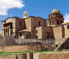 Santo Domingo Convent on the ruins of Coricancha, Cuzco, Peru