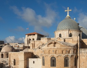 Exaltation of the Holy Cross at the Calvary in the Holy Sepulcher