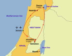 Holy Land - Map