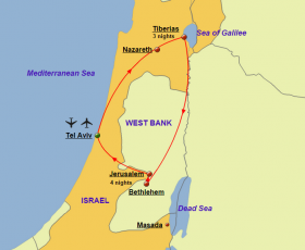 Holy Land - Map