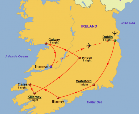 Ireland - Map