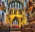 St Patricks Cathedral interior, Dublin