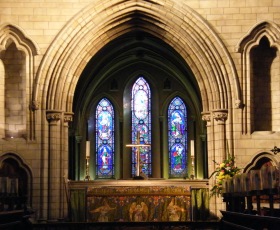 St Patricks Cathedral interior, Dublin
