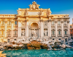 Trevi Fountain, Rome, Italy