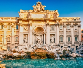 Trevi Fountain, Rome, Italy