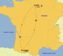 Shrines of France - Map
