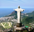 Statue of The Christ of Redeemer in Cordova, Rio de Janeiro, Brazil