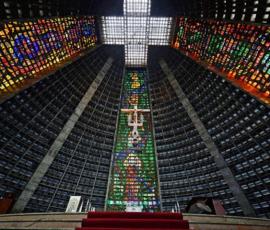 The Metropolitan Cathedral, Rio de Janeiro, Brazil
