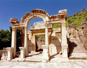 Hadrian\'s gate, Ephesus, Turkey
