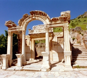 Hadrian\'s gate, Ephesus, Turkey